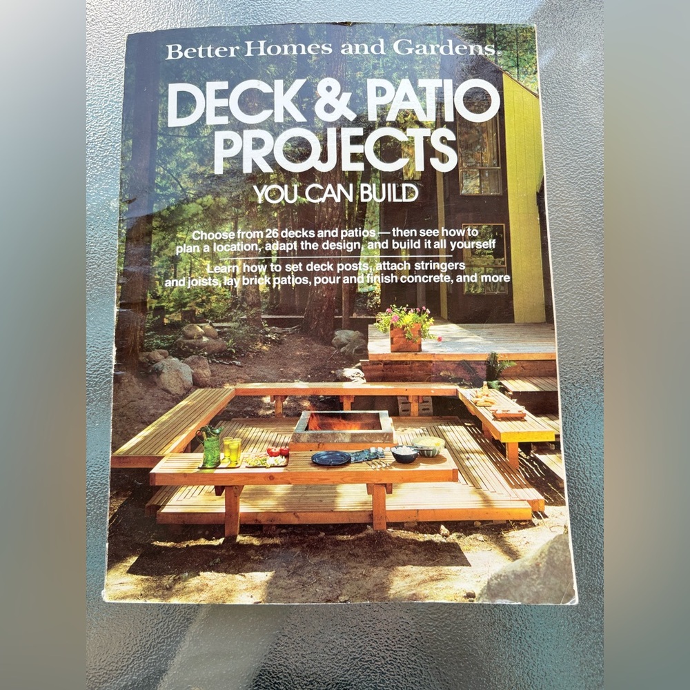 Better Homes And Gardens Outdoor Living Guide Vintage 1977